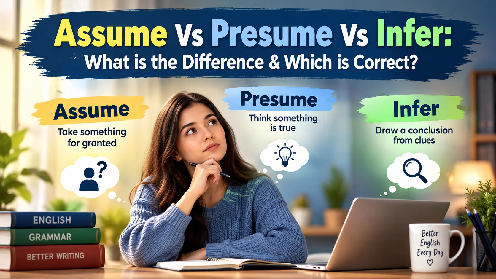 Assume Vs Presume Vs Infer: What is the Difference & Which is Correct