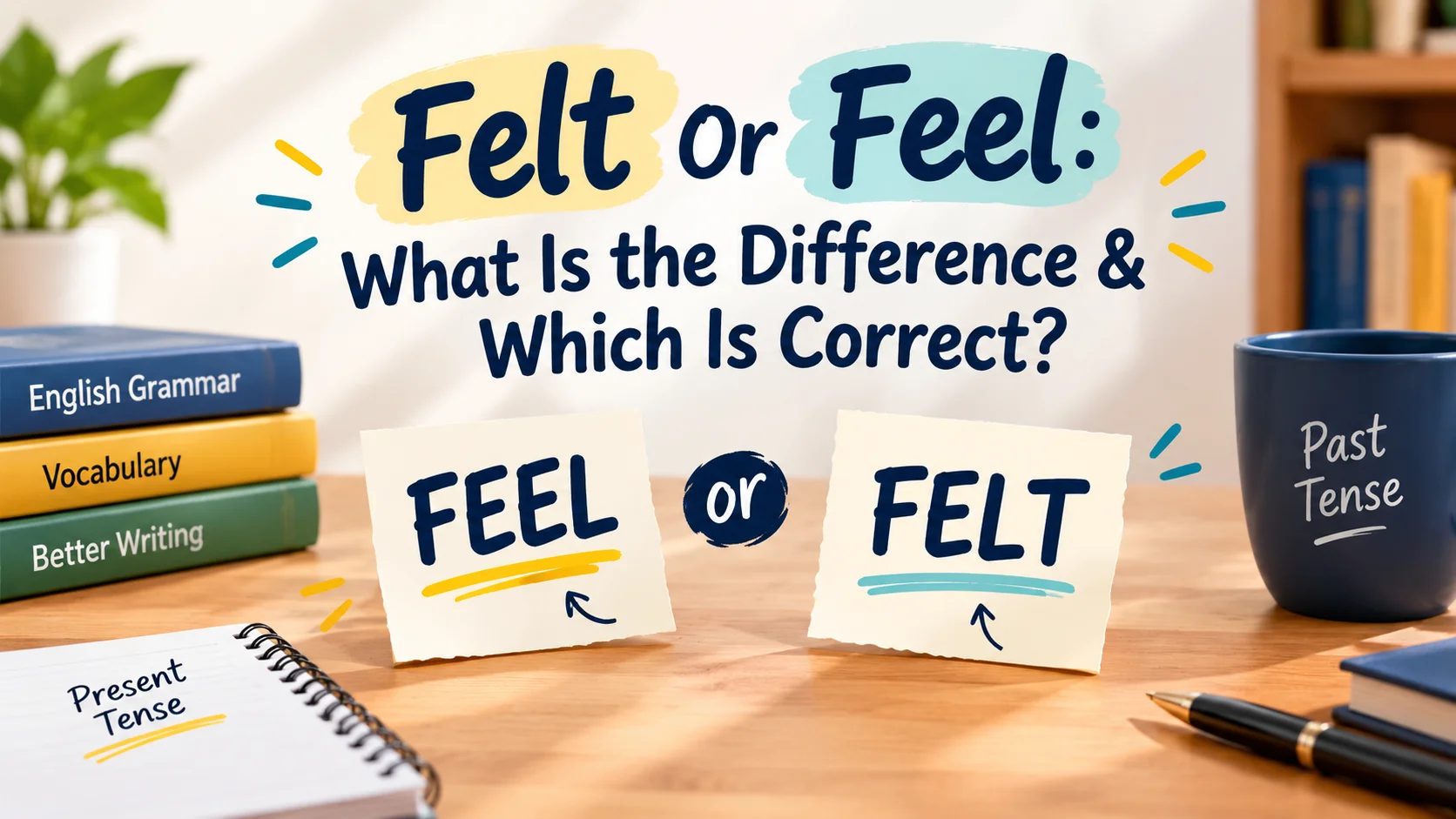 Felt Or Feel: What Is the Difference & Which Is Correct