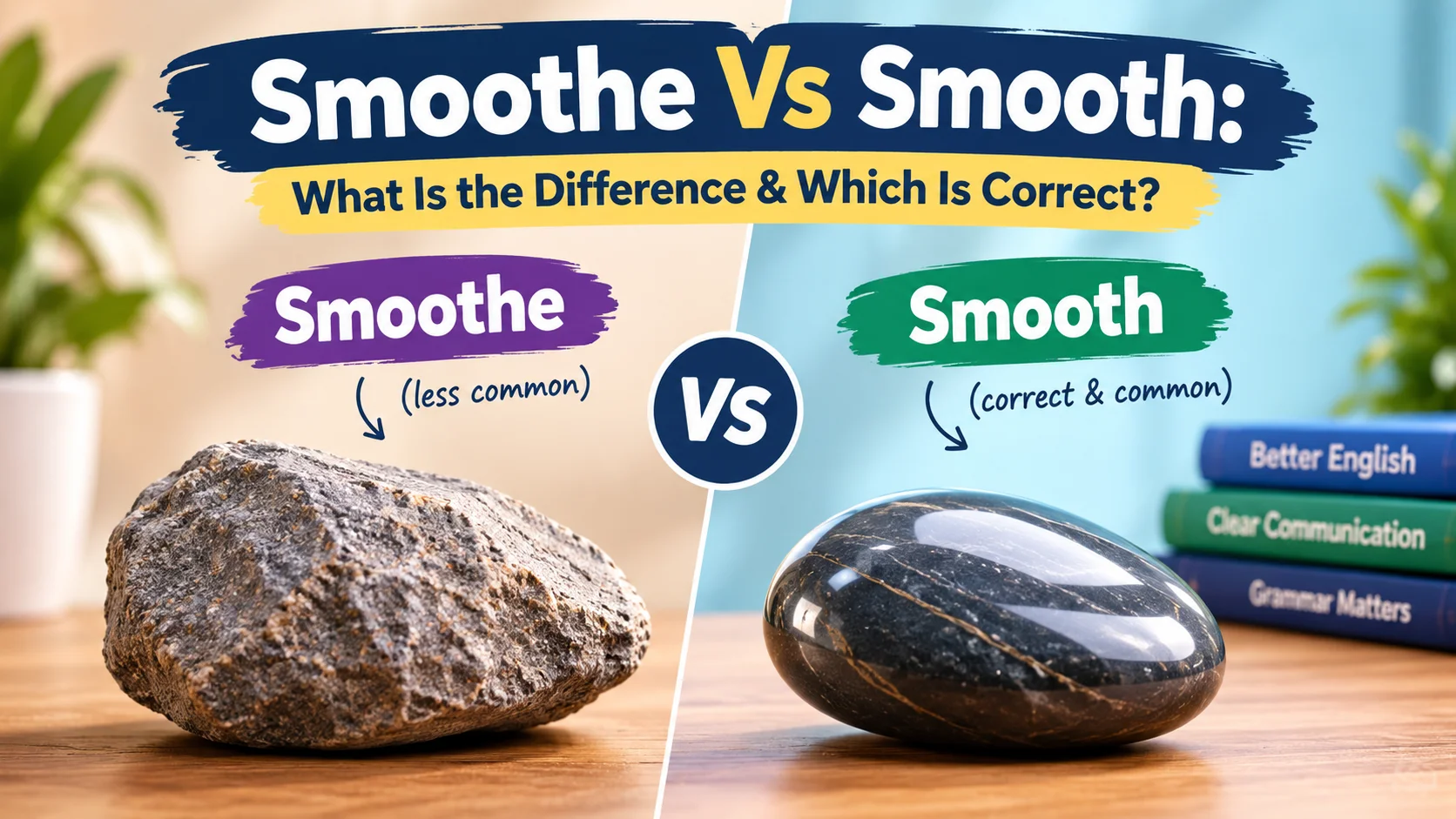 Smoothe Vs Smooth: What Is the Difference & Which Is Correct