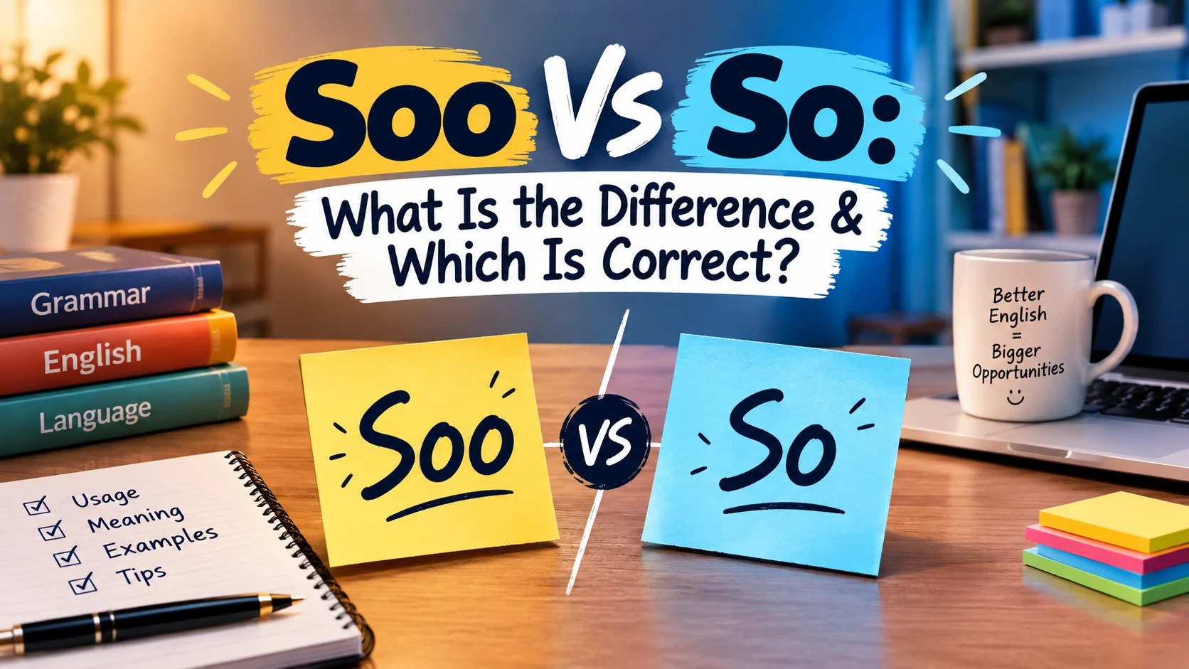 Soo Vs So: What Is the Difference & Which Is Correct
