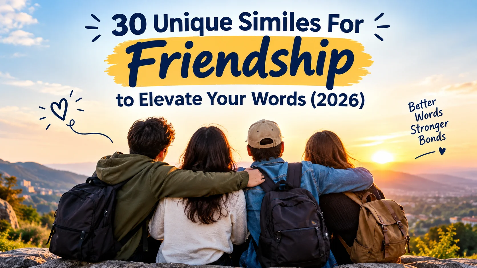 Unique Similes For Friendship to Elevate Your Words