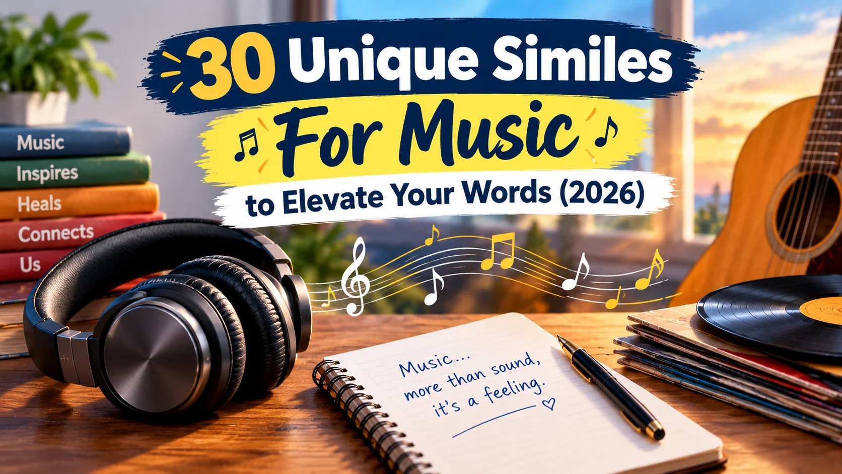 Unique Similes For Music to Elevate Your Words