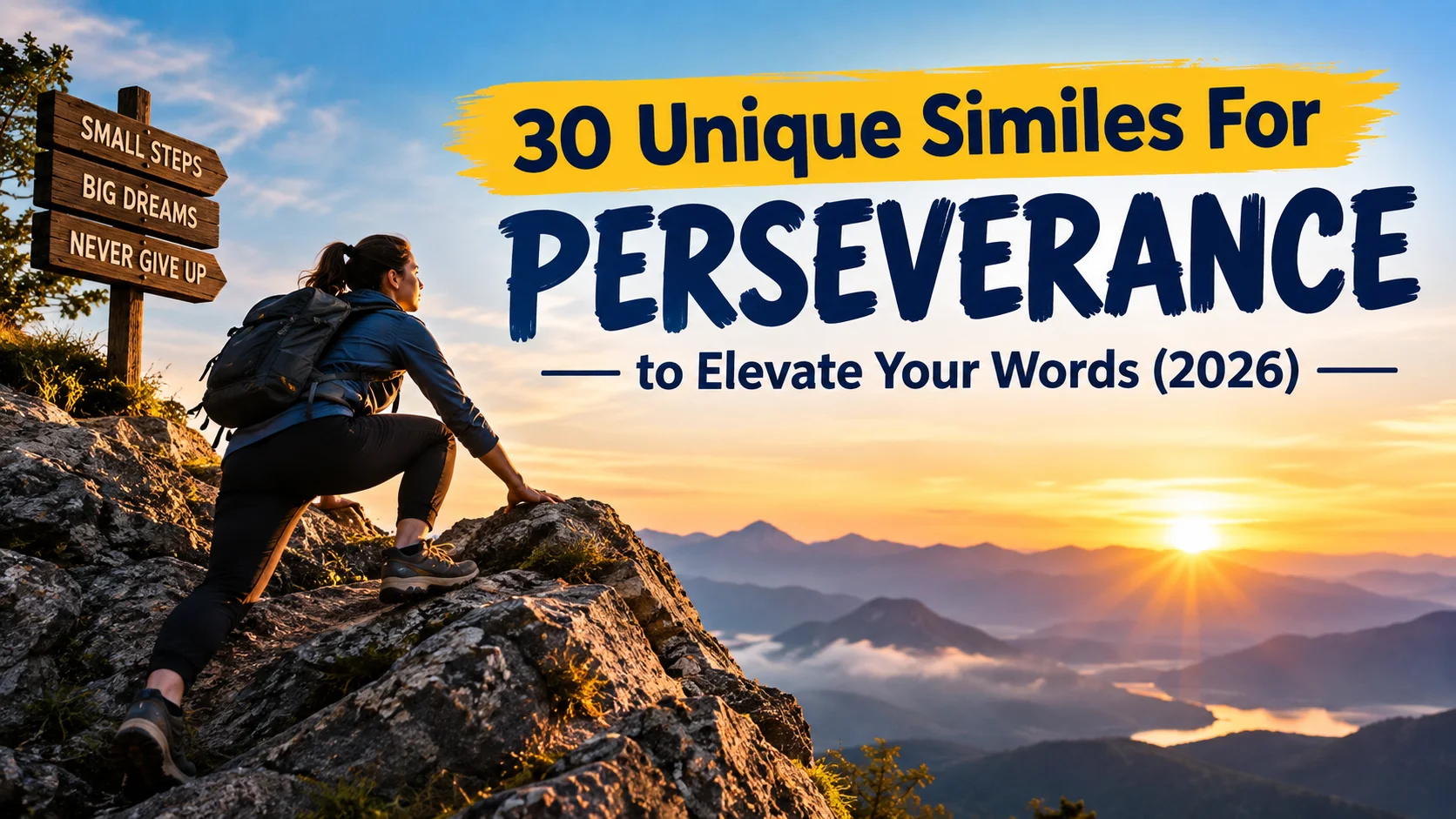 Unique Similes For Perseverance to Elevate Your Words