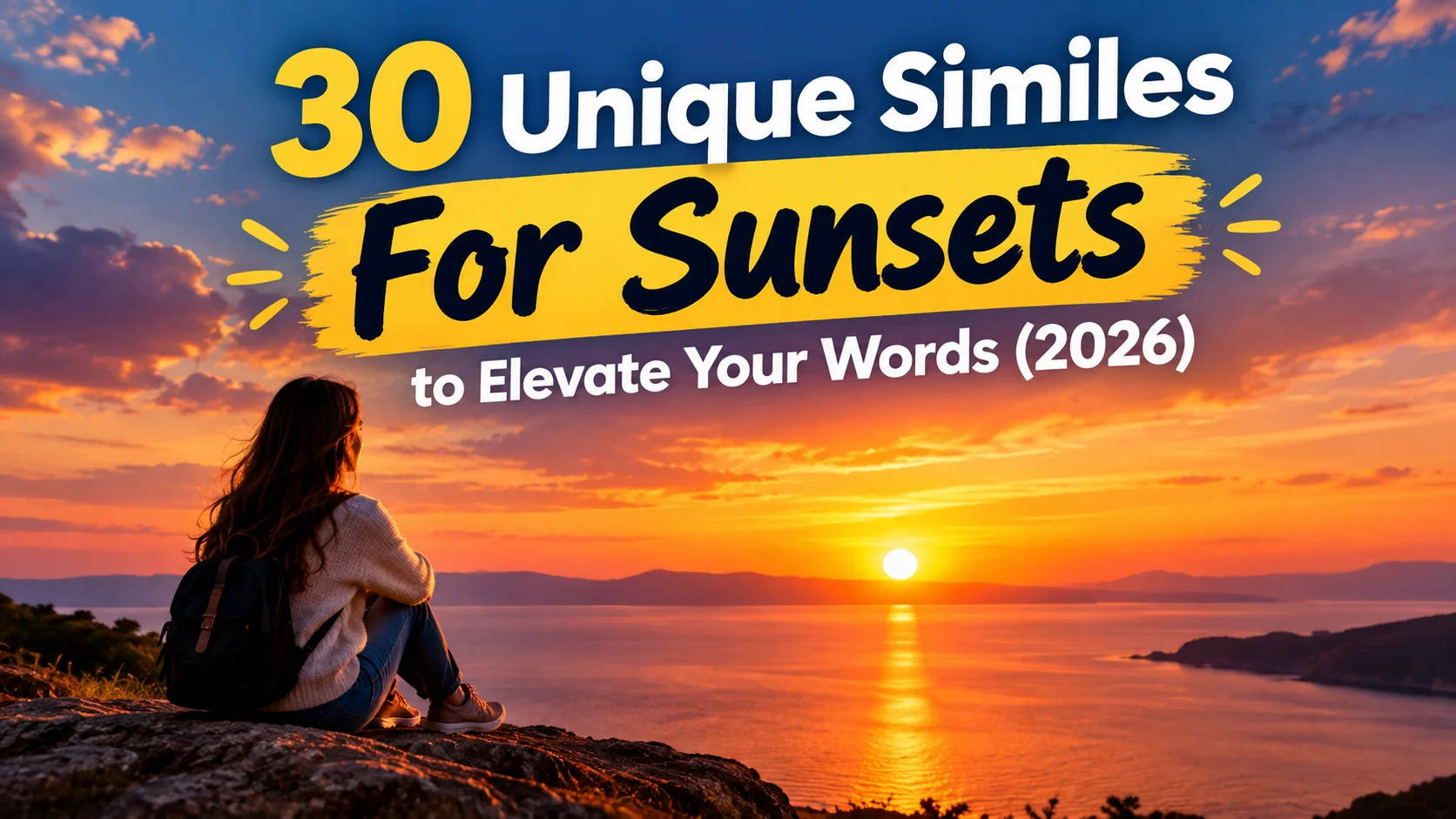 Unique Similes For Sunsets to Elevate Your Words