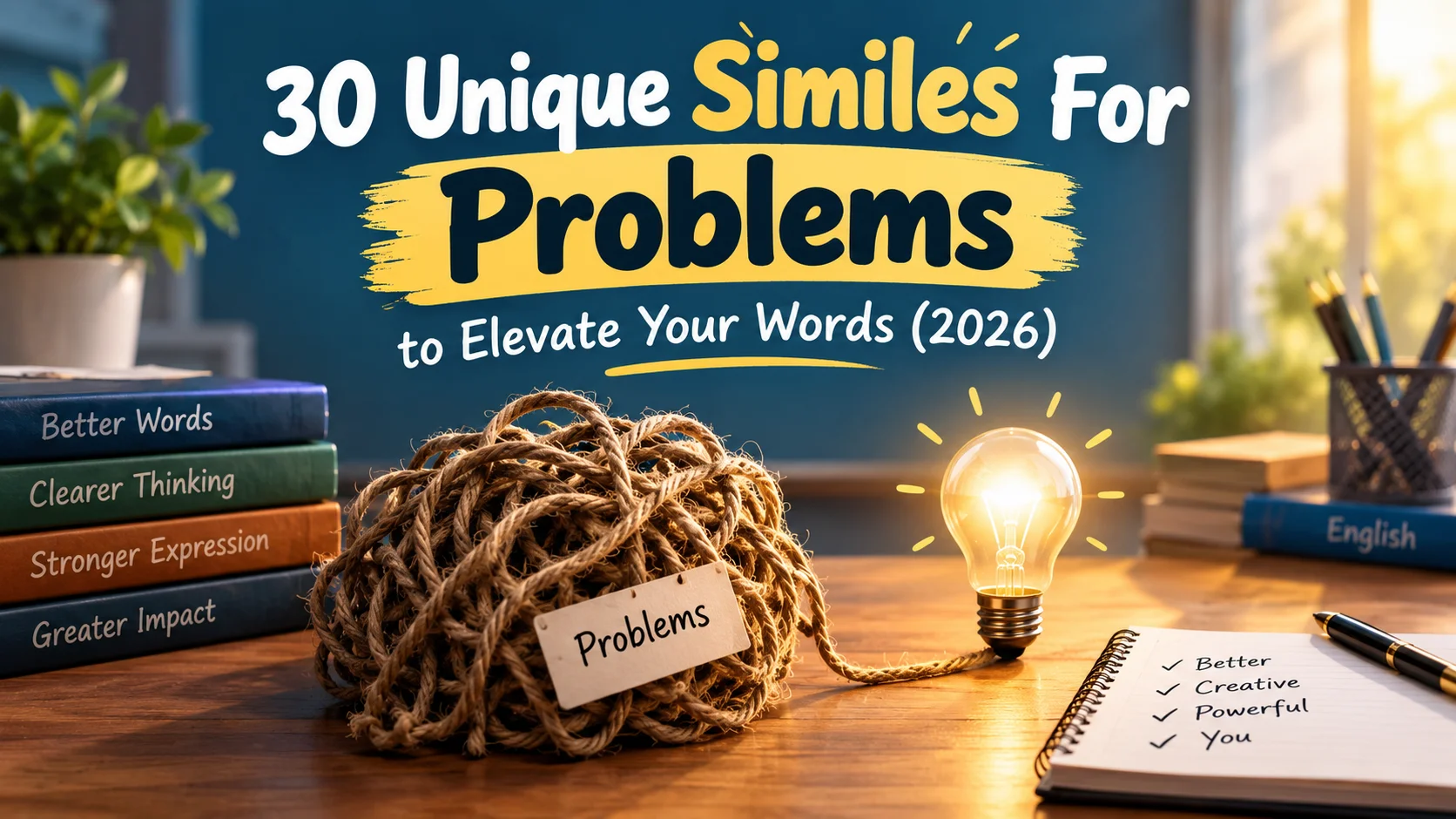 Unique Similes For Problems to Elevate Your Words