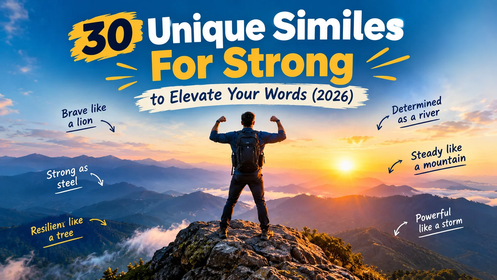 Unique Similes For Strong to Elevate Your Words